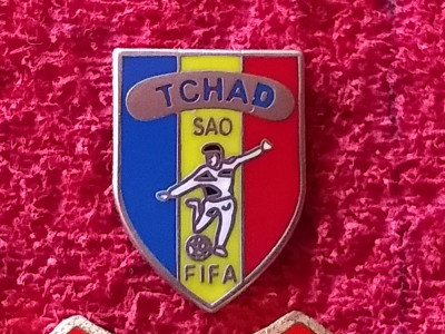 Insigna fotbal - Federatia de Fotbal din TCHAD foto