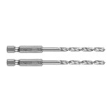 Set 2 burghie pentru metal hexagonale 4,2 mm Graphite