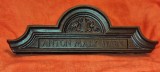 Ornament pt. seif casa de bani vintage din fonta ANTON MALY WIEN