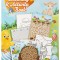 Carte de colorat cu activitati - Paste fericit