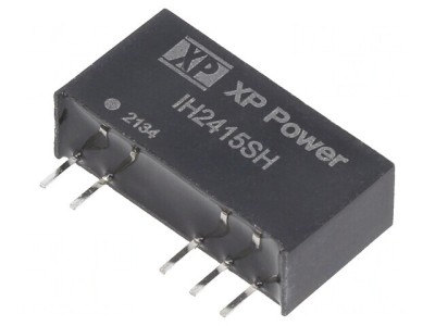 Convertor DC-DC 2W 24V la 15V/-15V SIP IH2415SH foto