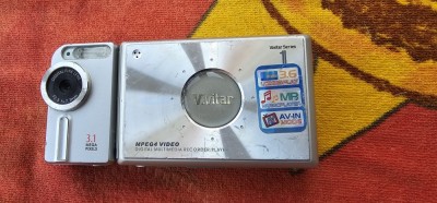 CAMERA VIDEO DIGITALA Vivitar DVR-390H Recorder/Player Multimedia Digital 3.1 MP , DE COLECTIE . foto