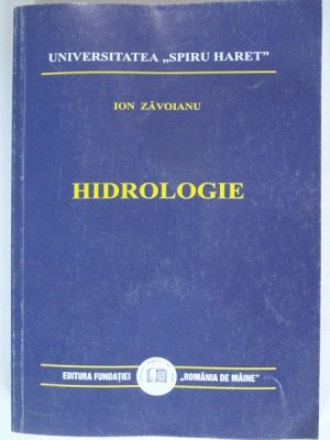 HIDROLOGIE - ION ZAVOIANU foto