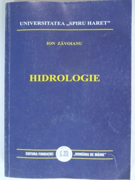 HIDROLOGIE - ION ZAVOIANU