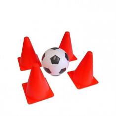 Minge Mookie Soccer Football Ball 4 Cones foto