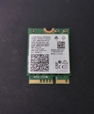 Modul Intel Dual Band Wireless-AC-9560 NGW foto