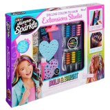 Set extensii de par, Cra-Z-Art, Color FX Hair Extensions Studio