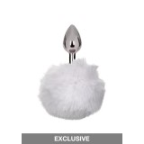 Dop Anal cu Codita Iepuras Alba CalExotics