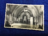 carte postala necirculata Alba Iulia / Interiorul Sala Unirii - Foto Bach anul 1935 !