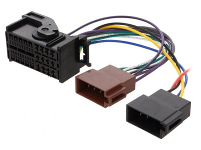 Conector radio ISO pentru Alfa Romeo, Dodge, Fiat, Jeep - PIN: 52 foto