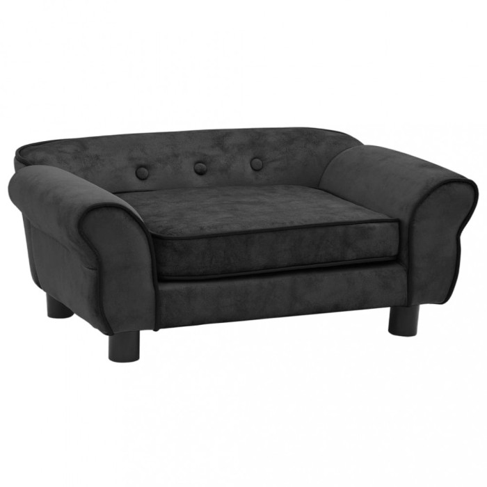 Gossi canapea pentru caini, gri, 72x45x30 cm, plus