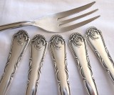 SET FURCULITE GULDEN ARGINTATE PLACATE CU ARGINT 15 CM