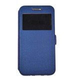Cumpara ieftin Husa Telefon Flip Book S-View Samsung Galaxy J8 2018 j810 A6+ A605 Fashion Dark Blue
