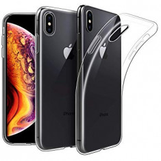 Husa slim silicon transparenta Iphone XS Max foto