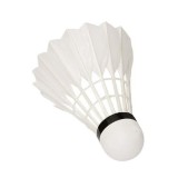 Cumpara ieftin Set 6 fluturasi badminton tip pana Sunflex PRO, albi