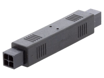 Conector cuplă cablu 4 pini, 300V foto