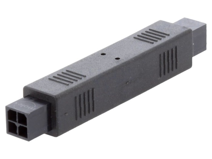 Conector cuplă cablu 4 pini, 300V
