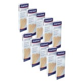 Cumpara ieftin Plasture textil de prim ajutor, protectie pentru leziuni minore, 10 pachete de 10 bucati, 19 x 72 mm