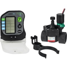 Programator automat pentru sisteme de irigare, 1 zona, 2 programe, AMICO PRO cu electrovalva 1&quot;