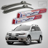 Cumpara ieftin Ștergătoare Mitsubishi Outlander I (CU) 2003-2007 | Set Față Flat &ndash; TeamCar&reg;