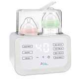 Incalzitor Biberoane Sofia CONCEPT&reg;, 8 in 1, Sterilizator, Incalzire Rapida, Dezghetare, Mentine Cald 24 ore, Alb