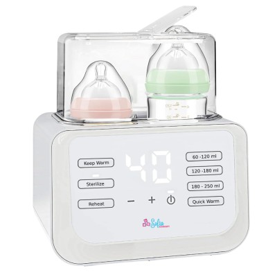 Incalzitor Biberoane Sofia CONCEPT&amp;reg;, 8 in 1, Sterilizator, Incalzire Rapida, Dezghetare, Mentine Cald 24 ore, Alb foto