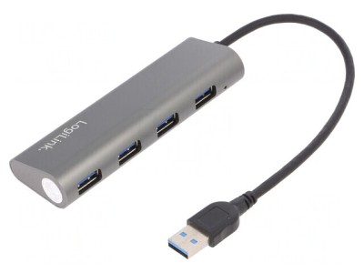 Hub USB 3.0 cu 4 Porturi, 5Gbps foto