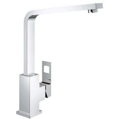 Baterie de bucatarie Grohe Eurocube, pipa inalta, crom, 31255000