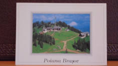 ROM. - POIANA BRASOV - VEDERE AERIANA - CIRCULATA, TIMBRATA. foto