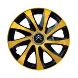 Set 4 capace roti Drift extra gold R14 Compatibil Cu Citroen