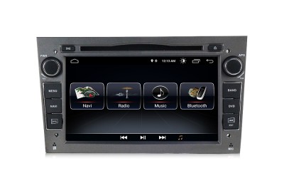 Navigatie Auto Multimedia cu GPS Android Opel Astra H Vectra Corsa Antara Zafira Meriva Vivara, Internet, 4G, Aplicatii, Waze, Wi-Fi, USB, Bluetooth, foto