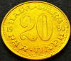 Moneda 20 PARA - RSF YUGOSLAVIA, anul 1980 * cod 2084, Europa