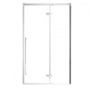 Cabină de duș Sorrento 90x200 cu ușă batantă pe dreapta și strat de acoperire Easy Clean