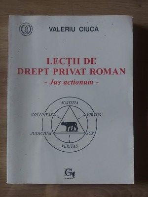 Lectii de drept privat roman- Valeriu Ciuca foto