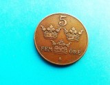 5 Ore 1931-Suedia-XF++++A-patina frumoasa
