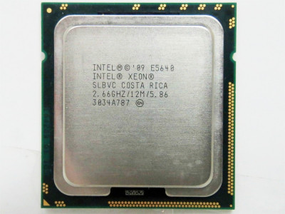 Procesor Intel Xeon Quad E5640 SLBVC 2.66Ghz LGA 1366 foto