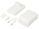 Carcasă alimentator ABS albă 55mm x 80,45mm x 37,15mm