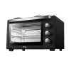 Cuptor Electric Zilan ZLN-0997, 28L, 1600W, Temperatura Reglabila 100-230&deg;C, Timer 60min, Negru