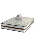 Set Saltea ortopedica cu arcuri Lotus Forte Super Ortopedic 160x200x30cm, fermitate mediu-tare, plasa arcuri Bonell, fara vara-iarna, aerisire spaceai
