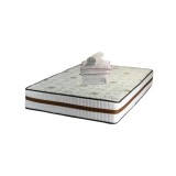 Set Saltea ortopedica cu arcuri Lotus Forte Super Ortopedic 140x200x30cm, fermitate mediu-tare, plasa arcuri Bonell, fara vara-iarna, aerisire spaceai