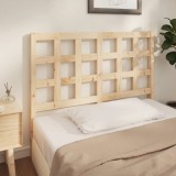 Cumpara ieftin Tăblie de pat, 125,5x4x100 cm, lemn masiv de pin