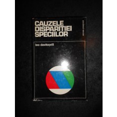 LEO DAVITASVILI - CAUZELE DISPARITIEI SPECIILOR (1974, editie cartonata)