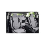 Huse scaune auto universale fractionate XL Premium compatibile SUV si Limuzine gri negru Cod: HNG2504-5