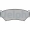 DELPHI LP967 set placute frana,frana disc