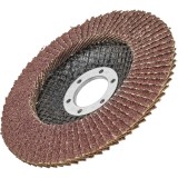 Disc abraziv pentru curatarea si slefuirea suprafetelor, indepartarea ruginii, 125 mm, granulatie P100, Kraft