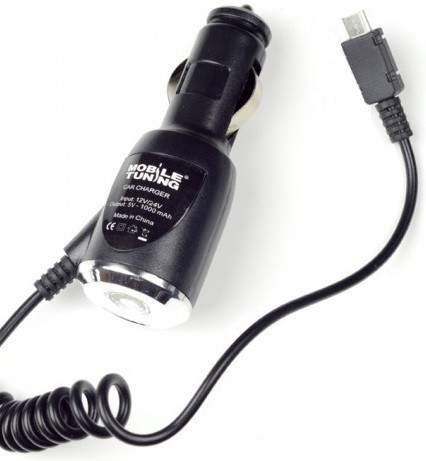 Incarcator auto Premium 1000mAh negru pentru Samsung / Nokia / HTC / LG /  BlackBerry / Sony Ericsson / Sony / Motorola | Okazii.ro