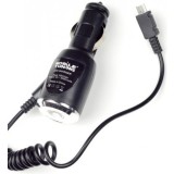 Incarcator auto Premium 1000mAh negru pentru Samsung / Nokia / HTC / LG / BlackBerry / Sony Ericsson / Sony / Motorola