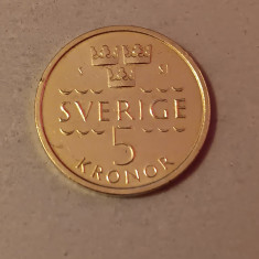 M3 C50 - Moneda foarte veche - 5 coroane - Kronor - Suedia - 2016