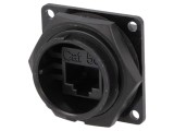 Conector RJ45 Cat 5e 8p8c IP67/IP68 Drept