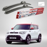 Cumpara ieftin Ștergătoare Kia Soul II PS Hatchback 2014-2018 | Set Față Flat &ndash; TeamCar&reg;